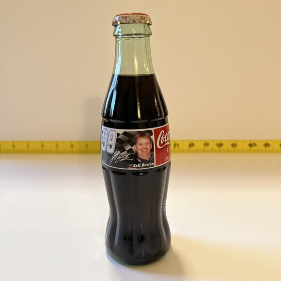 Jeff Burton Coca-cola Bottle NASCAR 99 Collector Item Gift - Picture 1 of 7